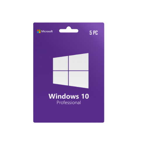 Microsoft Windows 10 Professionnel 32/64 Bit ( 5 PC ) - INOVA Software
