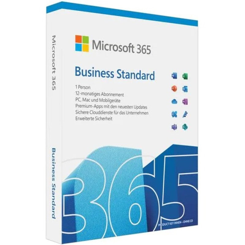 Office 365 Business Standard – Clé 1 an (Global)