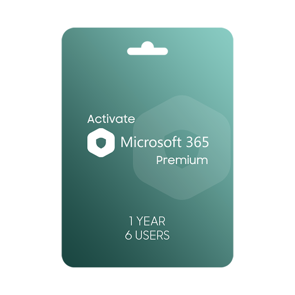 Microsoft 365 Premium – Compte Administrateur 1 An (6 Utilisateurs – 6 To de Stockage)